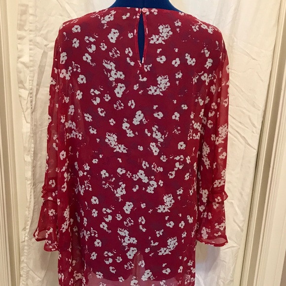 Lane Bryant Magenta Blouse - Picture 2 of 4